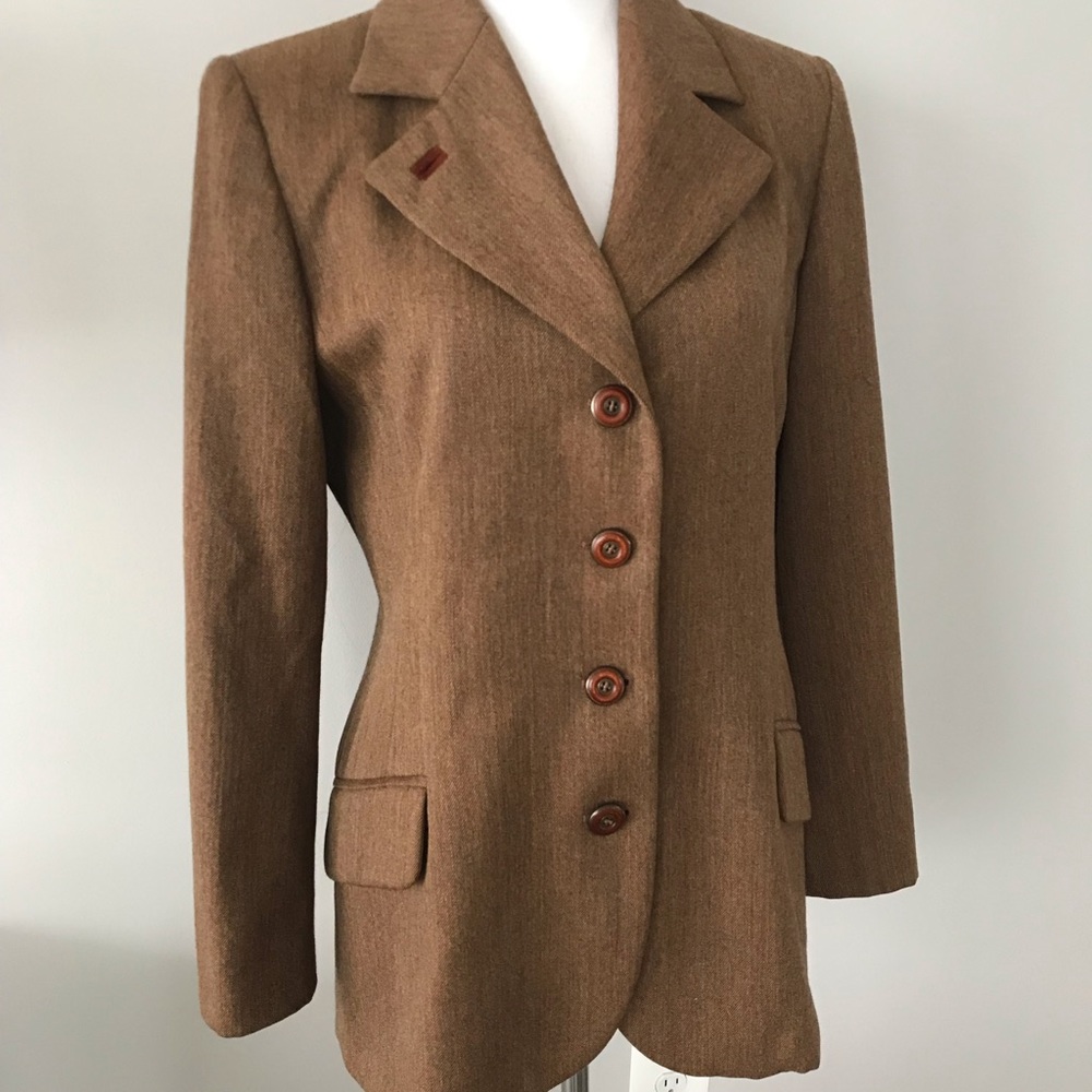 SOLD Marella Wool Riding Jacket - Picture 6 of 8